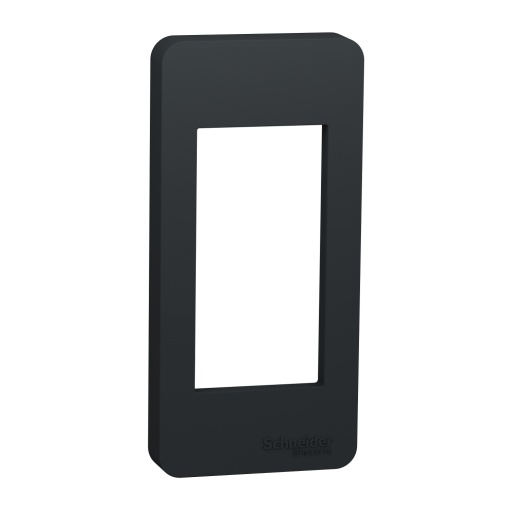 Nova Unica - Quadro perfil - 1 módulo - Antracite