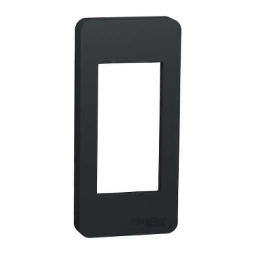 Nova Unica - Quadro perfil - 1 módulo - Antracite