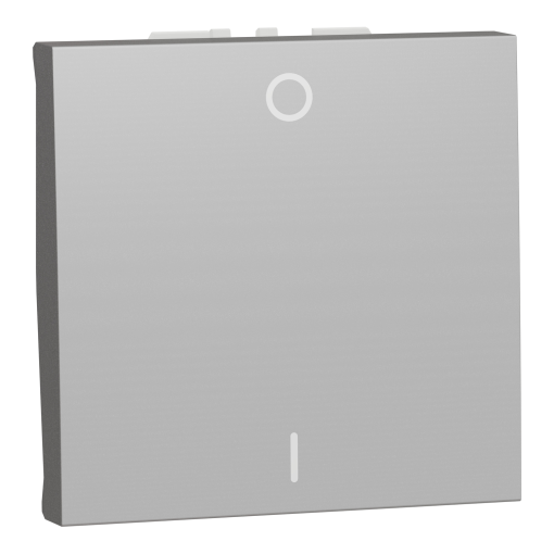 Nova Unica - Interruptor bipolar IO - 16A - Alumínio