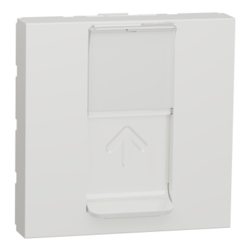 Nova Unica - Tomada RJ45 - cat.6A - FTP - Branco