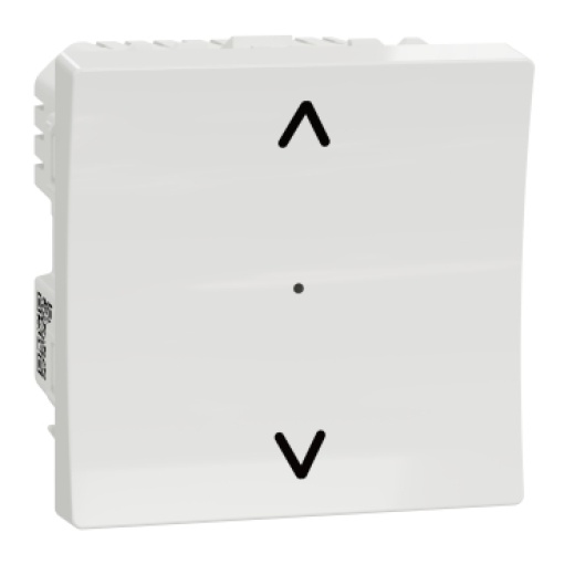 Nova Unica - Interruptor de estores Wiser - Branco