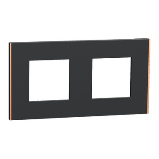 Nova Unica - Quadro 2 Elementos Unica Deco AntraciteCobre