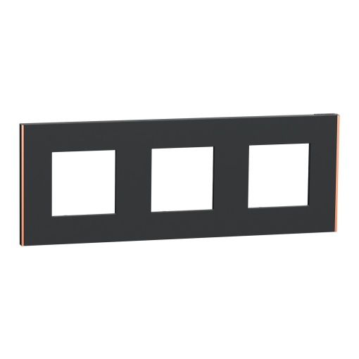 Nova Unica - Quadro 3 Elementos Unica Deco AntracCobre