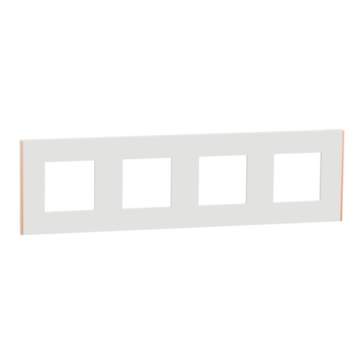 Nova Unica - Quadro 4 Elementos Unica Deco BrancoCobre