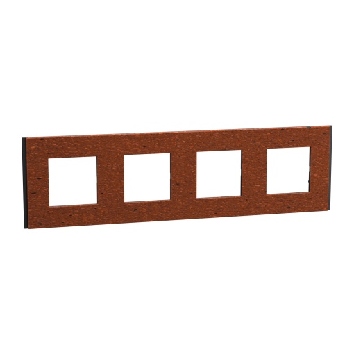 Nova Unica - Quadro 4 Elementos Unica Deco Terracota