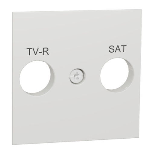 Nova Unica - Centro tomada R-TVSAT - Branco