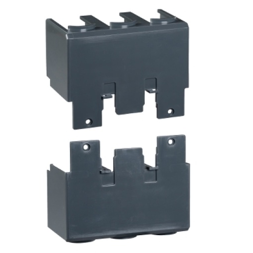 terminal shield - 4 poles - for EZC250EZCV250 - set of 2