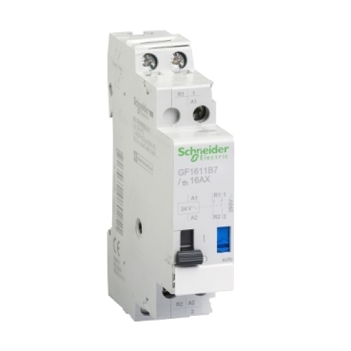 TeSys GF - impulse relay - 16 A - 1 NO  1 NC - 24 V AC 5060 Hz coil