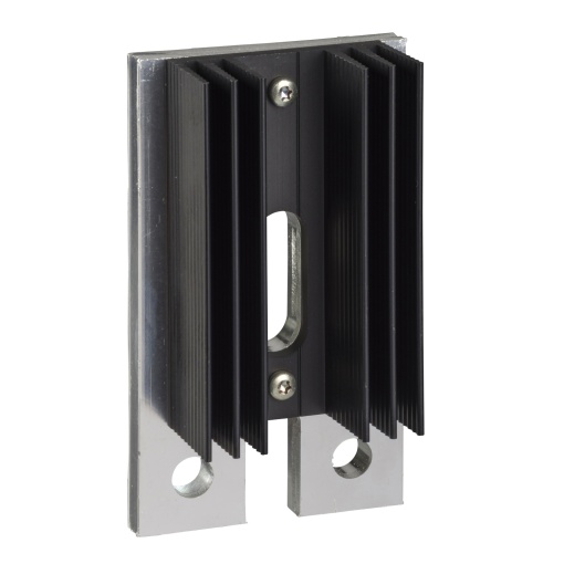 Placa de ligação com dissipador de calor, ComPact NSX400DC a NSX630DC, ligação paralela ou em série de 2 pólos, 1 parte