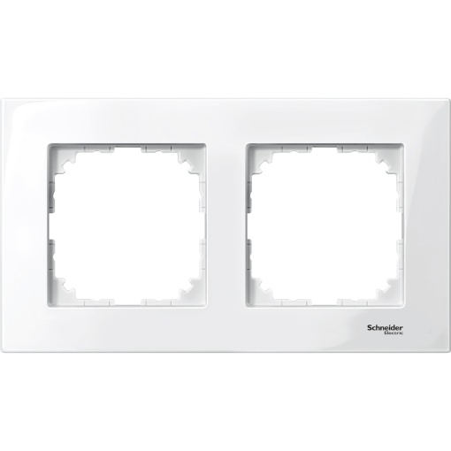 M-Elegance - Quadro 2 elementos - Branco brilhante
