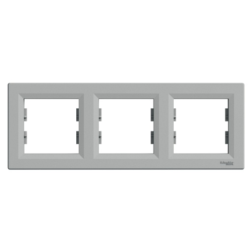 Asfora - Quadro horizontal 3 elementos - Alumínio