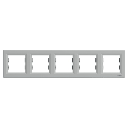 Asfora - Quadro horizontal 5 elementos - Alumínio