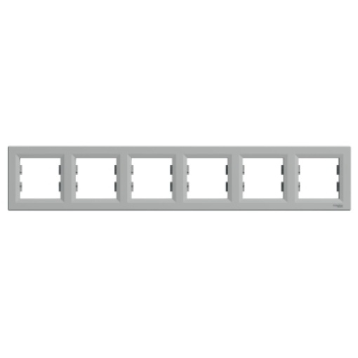 Asfora - Quadro horizontal 6 elementos - Alumínio