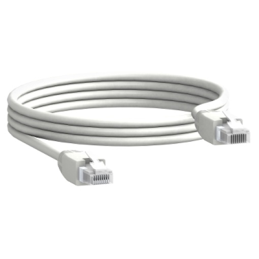 network cord - 2 x RJ45 male - L  0.3 m - set of 10