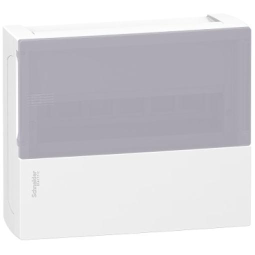 Resi9 MP - Quadro saliente - IP40 - 1x12 módulos - porta transparente