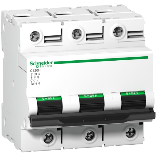 C120H - circuit breaker - 3P - 63A - C curve