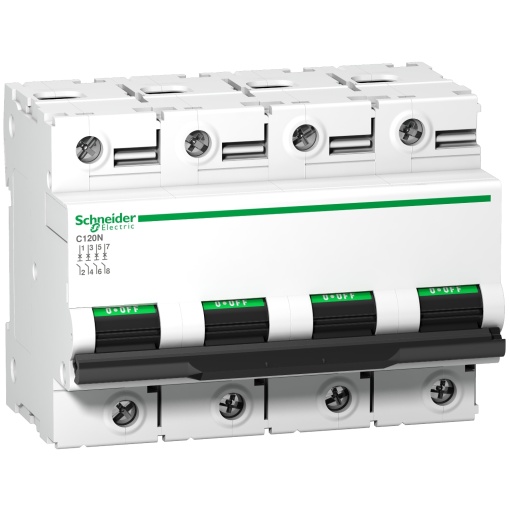 C120N - disjuntor - 4P - 100A - curva B