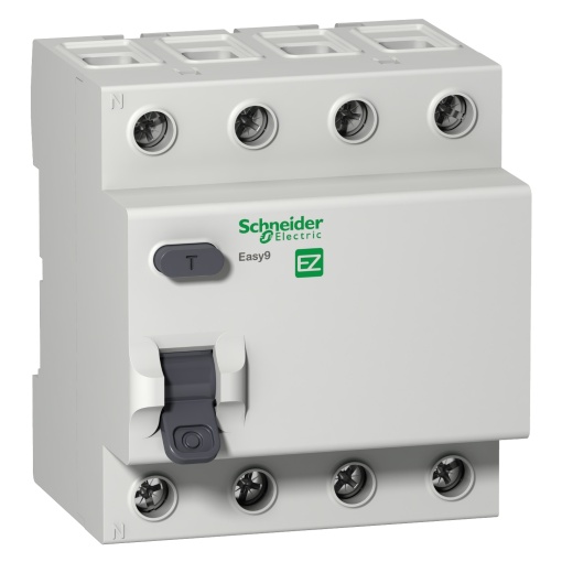 Easy9, Interruptor diferencial, 4P, 25A, tipo AC, 300mA