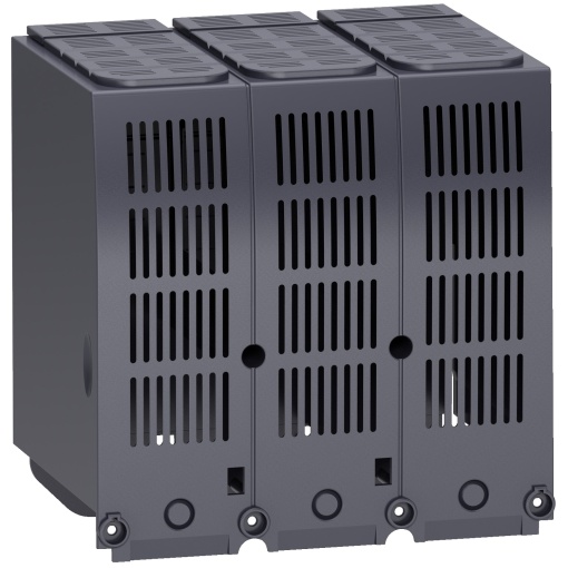 Tapa-bornes NSX400 630DC 3P, 2P em série