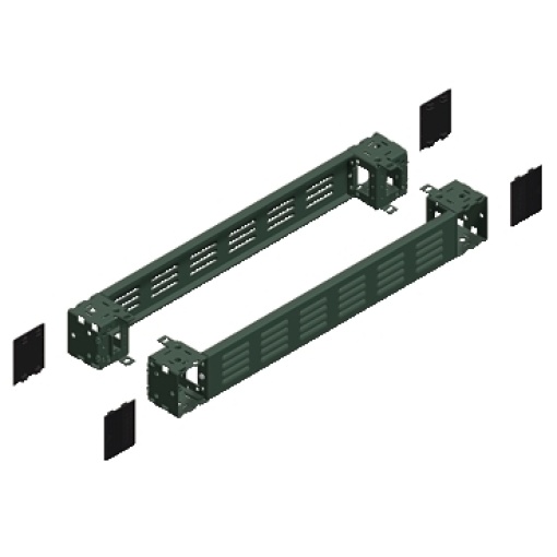 Spacial SFSM ventilated front plinth - 100x600x600 mm