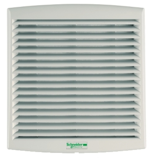 ClimaSys forced vent. IP54, 85m3h, 48V DC, with outlet grille and filter G2