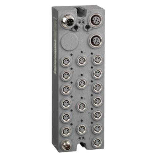 CANopen interface IO block, Modicon TM7, IP67, 16 M8