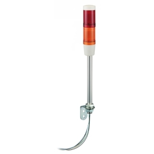 Banco indicador com  2 unidades iluminadas buzzer - 45 mm - 230 v ac