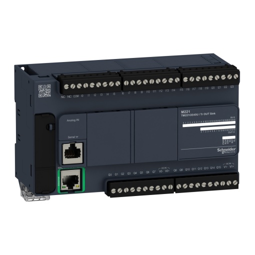 Controlador lógico, Modicon M221, 40 es tr.npn com Ethernet