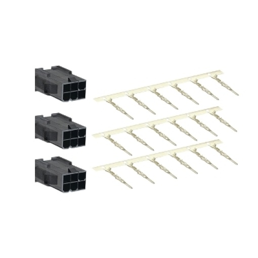 Kit ligador para alimentação motor,conector padrão para BCH2.B.D.F - 406080mm