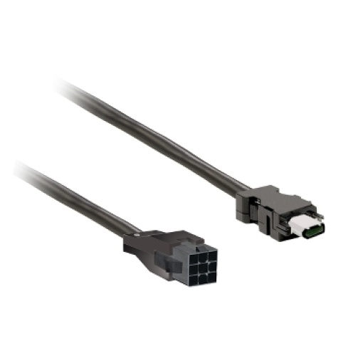Cabo de encoder 5m blindado,conector padrãoector for BCH2.B.D.F, ficha CN2