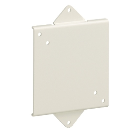 Placa de montagem na parede para alarmes programáveis, Harmony XVS, montagem em calha DIN de 96 mm ou 72 mm