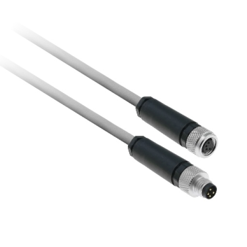 Cable, Lexium 32i, STO cordset 5 m, M8 male, female