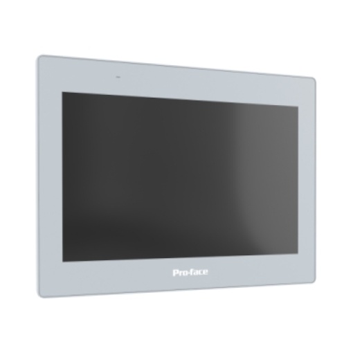 HMI de 12", WSVGA, 16M de cores, analógica, Ethernet IF x1, COM IF x2, USB A IF x1, USB micro-B IF x1, DC24V