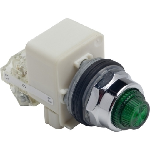 PILOT LIGHT 120VAC 30MM TYPE K OPTIONS