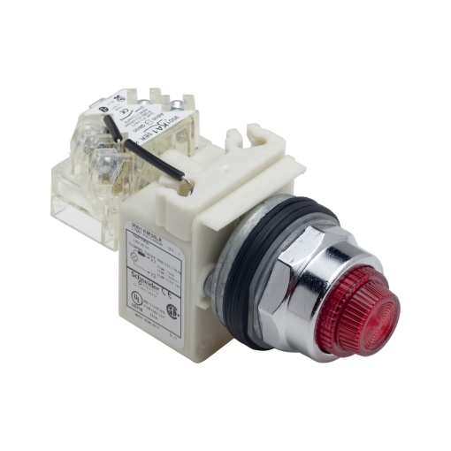 PILOT LIGHT 120VAC 30MM TYPE K OPTIONS