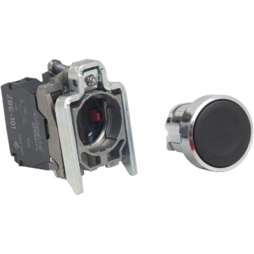 Botão de descarga preto 1na1nc custo