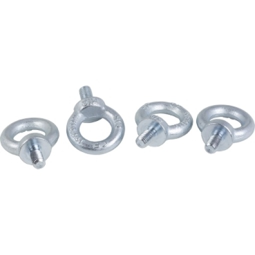set of 4 Spacial SF M12 lifting eyebolt - galvanized cast steel