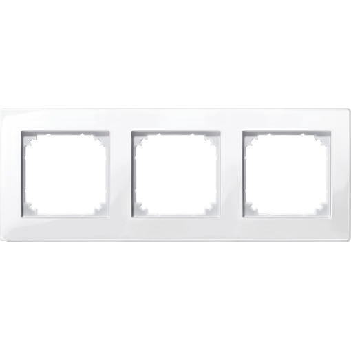 Quadro M-Plan, 3 elementos, branco polar