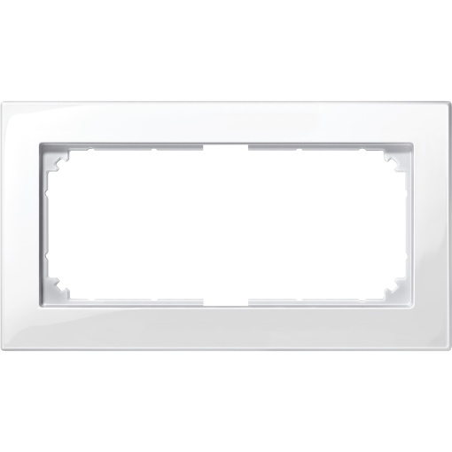 Quadro, Merten M-Plan, 1 elemento, branco polar