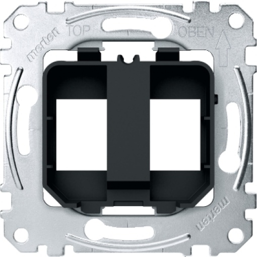 teclas de suporte para conector modular de tomada, pretoamarelo