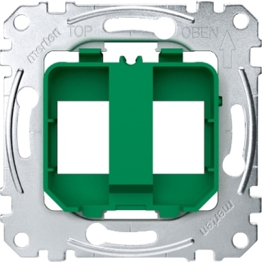 teclas de suporte para conector modular de tomada, verde