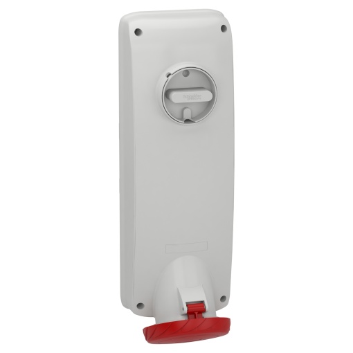 Unika interlocked socket - 63 A - 3P  N  E - 380...415 V AC - IP65 - panel