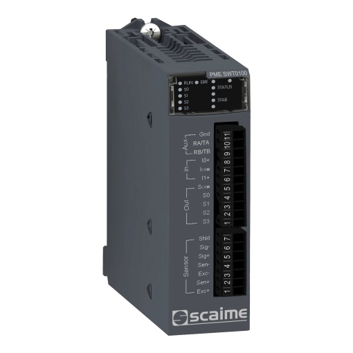 Módulo Parceiro Transmissor de Pesagem do Sistema Ethernet - 1 canal