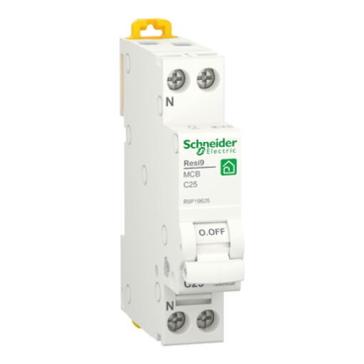 Resi9 - Disjuntor 1PN 25A C 230V 6000A