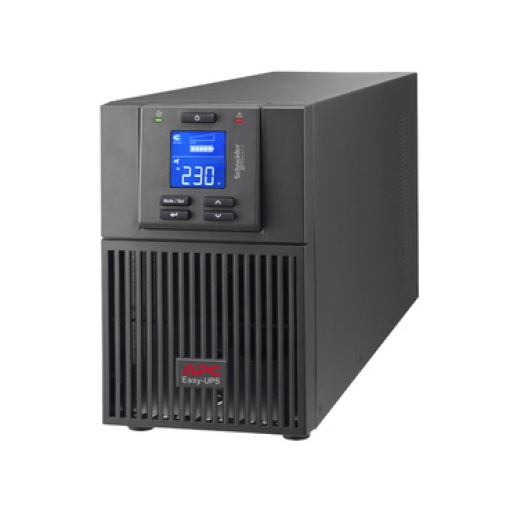 Easy UPS On-Line da APC, 1000VA900W, Torre, 230V, 3x saídas IEC C13, Ranhura para Placa Inteligente, LCD