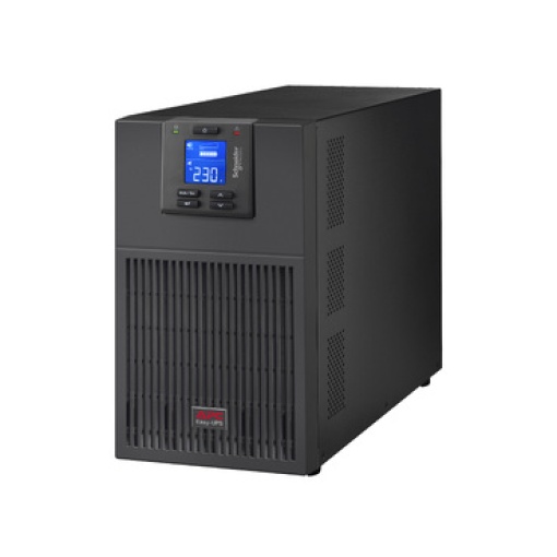 Easy UPS On-Line da APC, 3kVA2700W, Torre, 230V, 6x IEC C13  1x saídas IEC C19, Ranhura para Cartão Inteligente, LCD