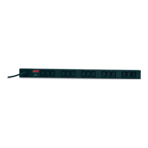 PDU de Bastidor, Básica, Zero U, 10A, 230V, 15C13