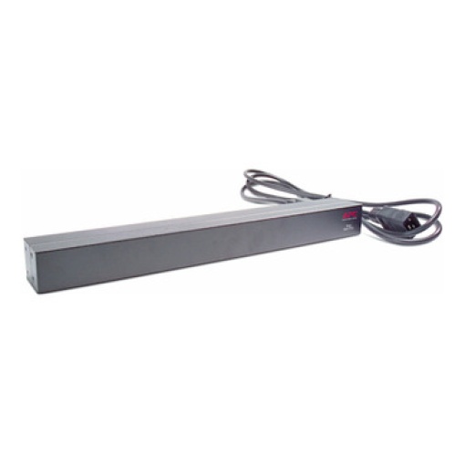 PDU de Bastidor Básica de Netshelter da APC, 1U, 1PH, 3,7kW 230V 16A ou 3,3kW 208V 16A, saídas x12 C13, cabo C20