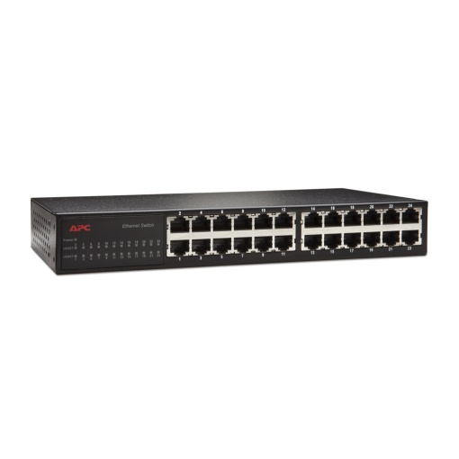 Comutador Ethernet 10100 com 24 Portas da APC