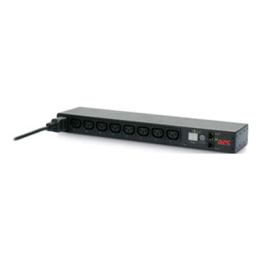 PDU de Bastidor, Com Comutação, 1U, 16A, 208230V, 8C13